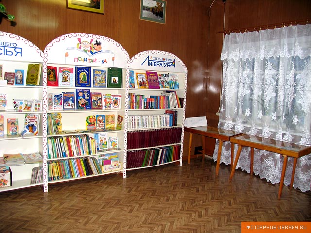 Ерцевская сельская библиотека, архангельская область.