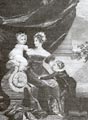 Великая княгиня Александра Федоровна со старшими детьми Великая княгиня Александра Федоровна со старшими детьми
