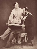 Queen Victoria and Prince Albert, 1854. www.queen-victorias-scrapbook.org