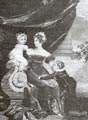 Великая княгиня Александра Федоровна со старшими детьми