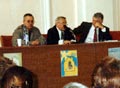 Руководители проекта ЛИБНЕТ: Е.И.Кузьмин, В.Н.Зайцев и Б.Р.Логинов 