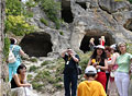 В Бахчисарае наибольшее впечатление произвел пещерный город Чуфут-Кале