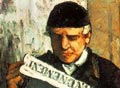 Сезанн - Портрет Луи Огюста Сезанна, отца художника, читающего 